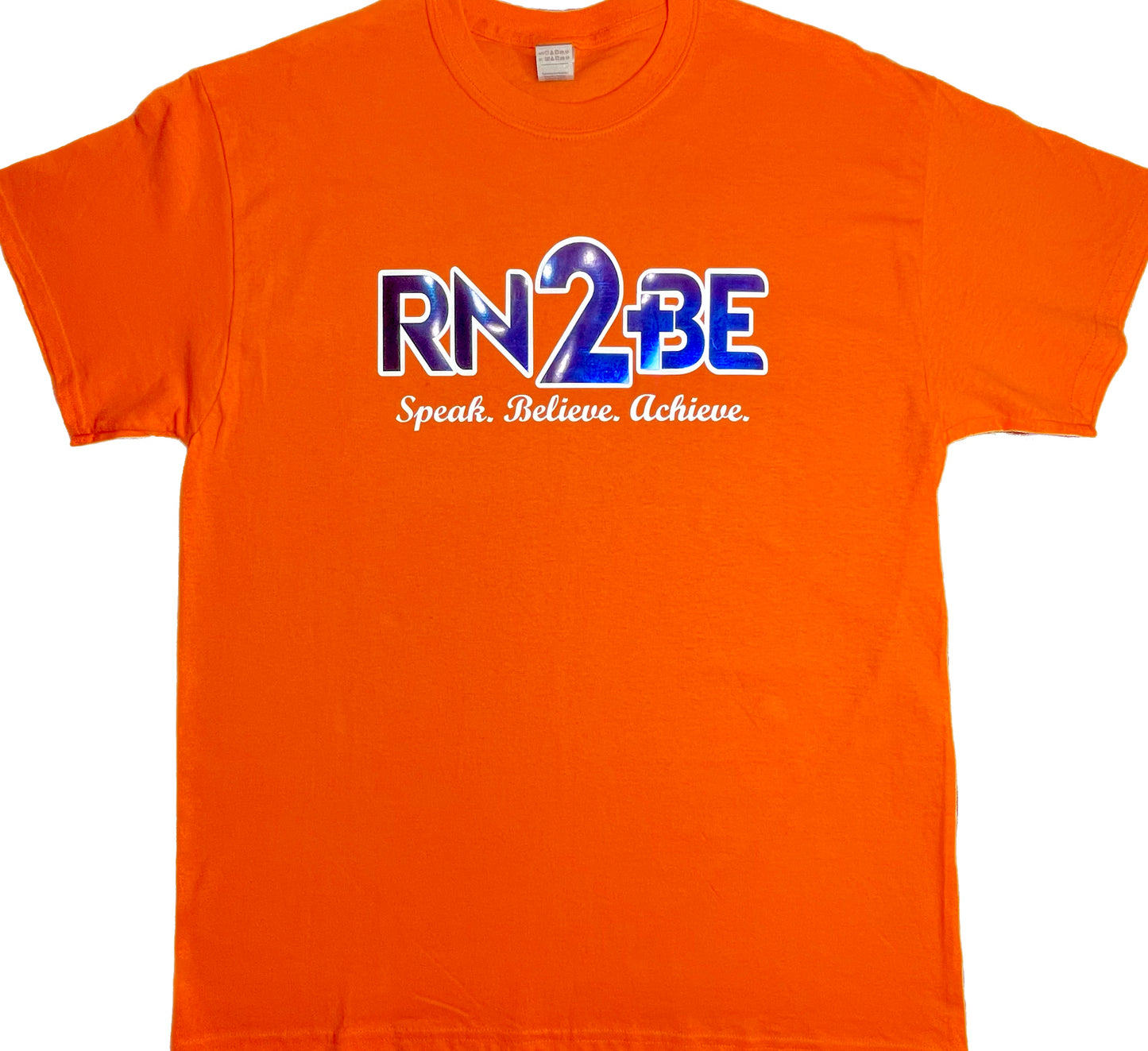 RN2BE Signature T-Shirt-Courageous Orange