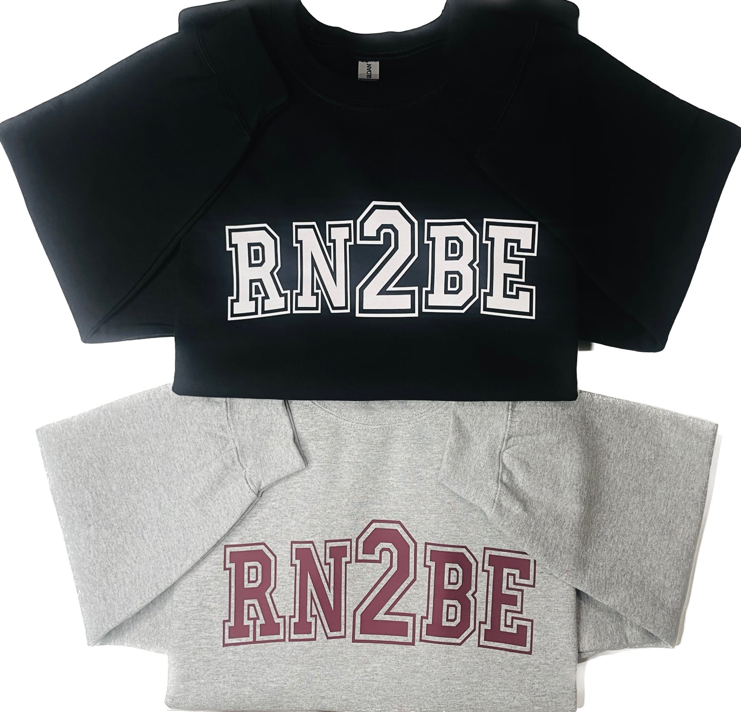 RN2BE Signature Collegiate Sweatshirt-Black