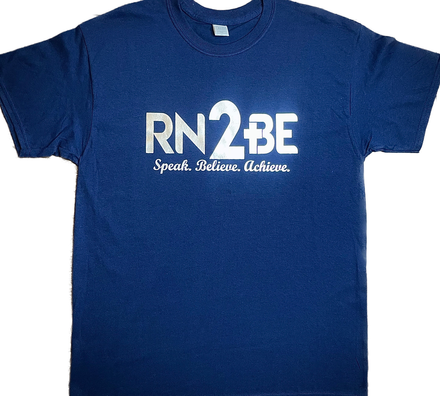 RN2BE Signature T-Shirt Navy Blue