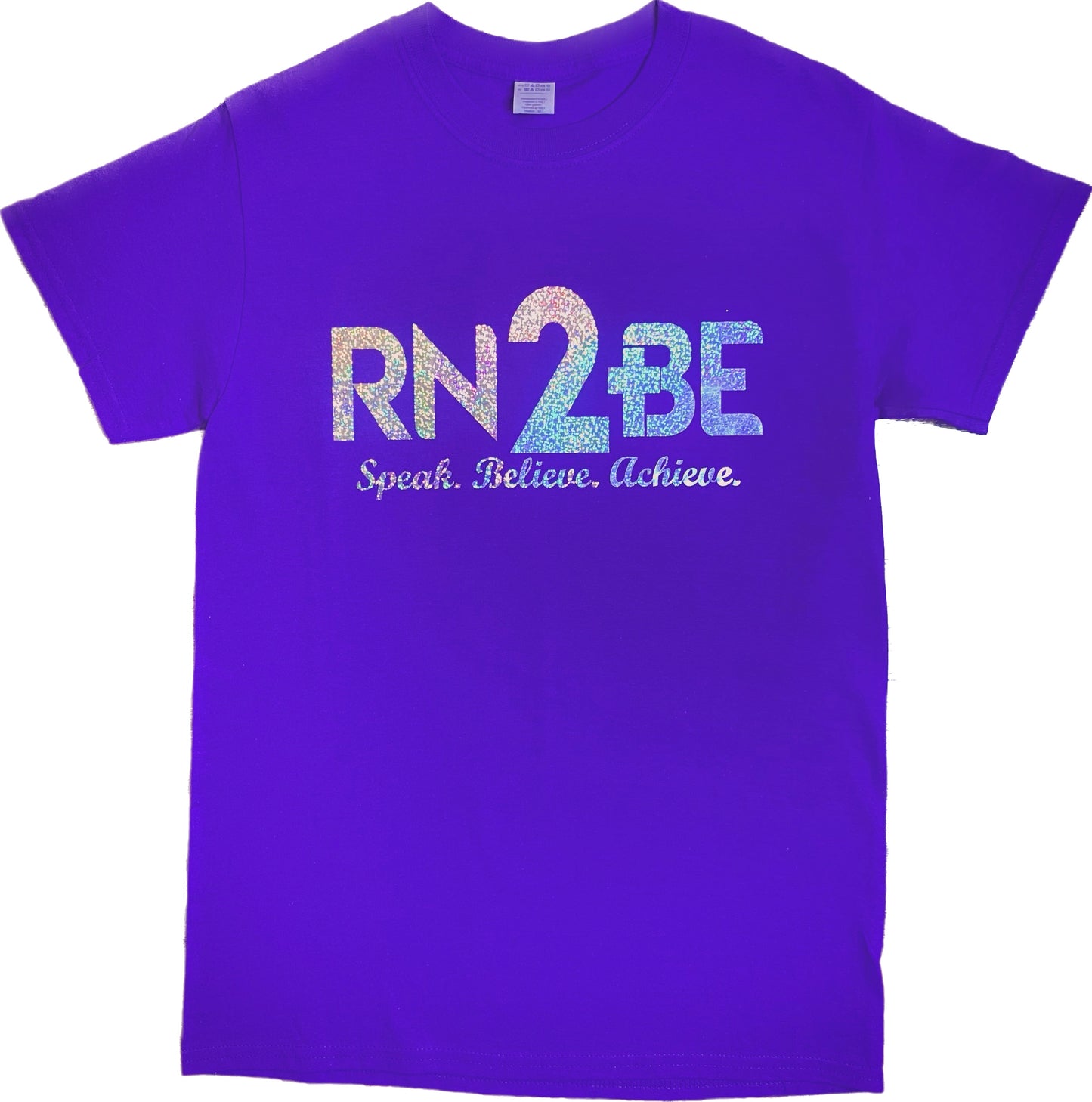 Camiseta con firma RN2BE brillante